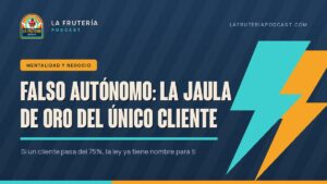 Portada del artículo: falso autónomo, la jaula de oro del único cliente
